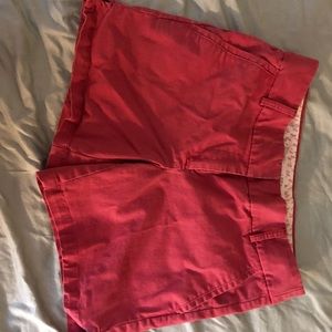Loft red shorts